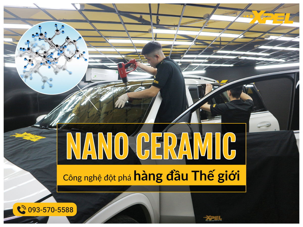 Nano ceramic - Công nghệ đột phá mới cho dòng Phim cách nhiệt